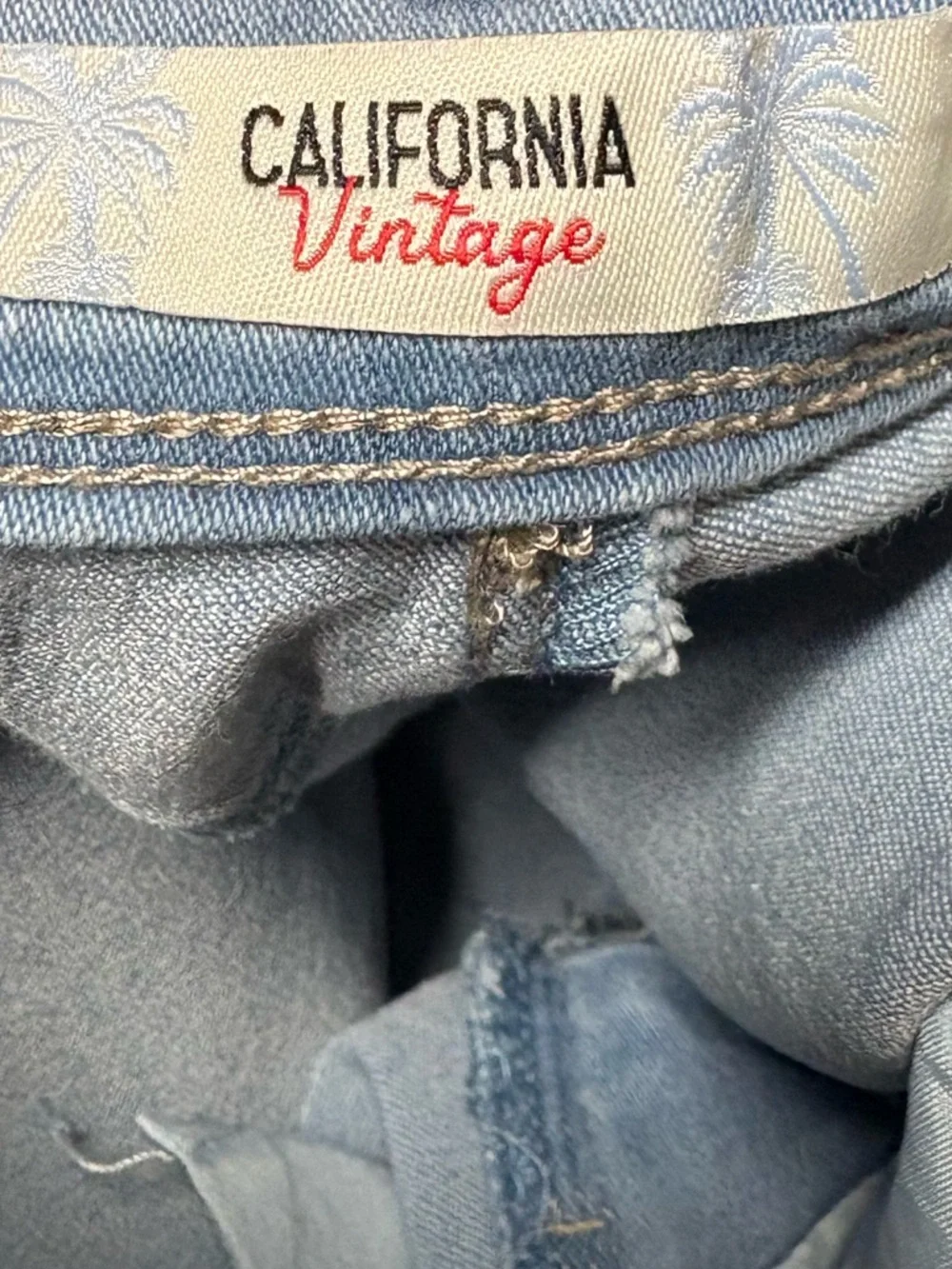 California Vintage Womens 7/28 Jeans